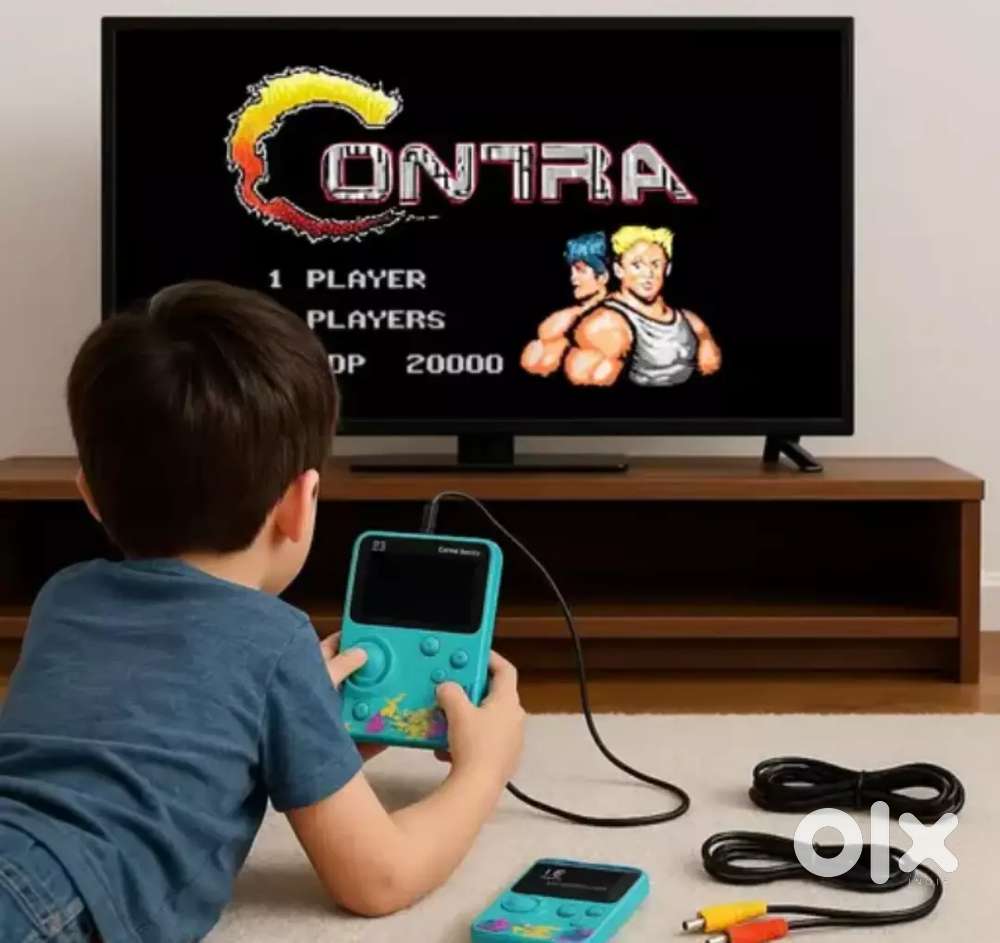 Mini Game Console With TV Screen Support