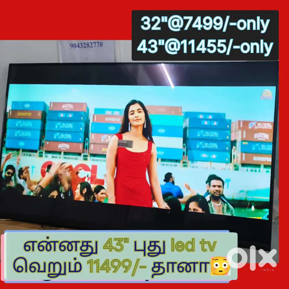 Clearance sales % SONY new 43 inch smart led tv just 10888