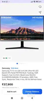 Samsung 4k monitor