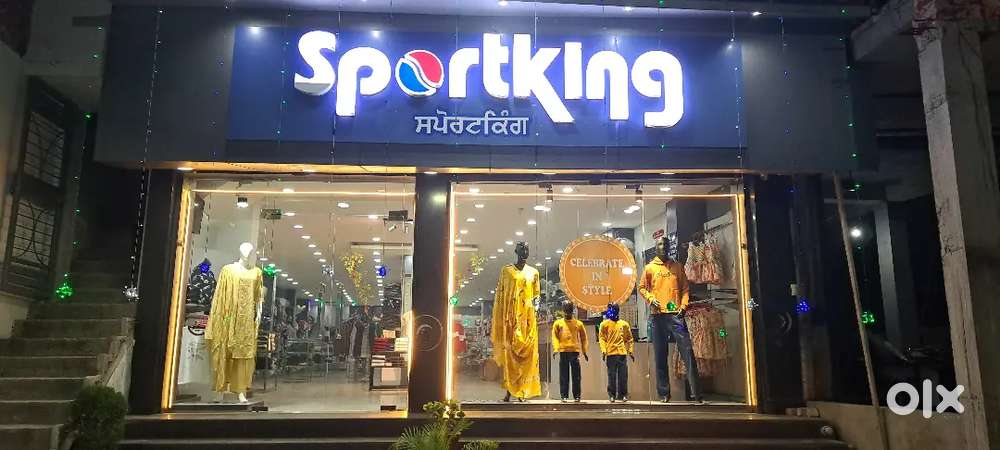 Sportking showroom Fatehgarh sahib Need Salesman for Garments salling