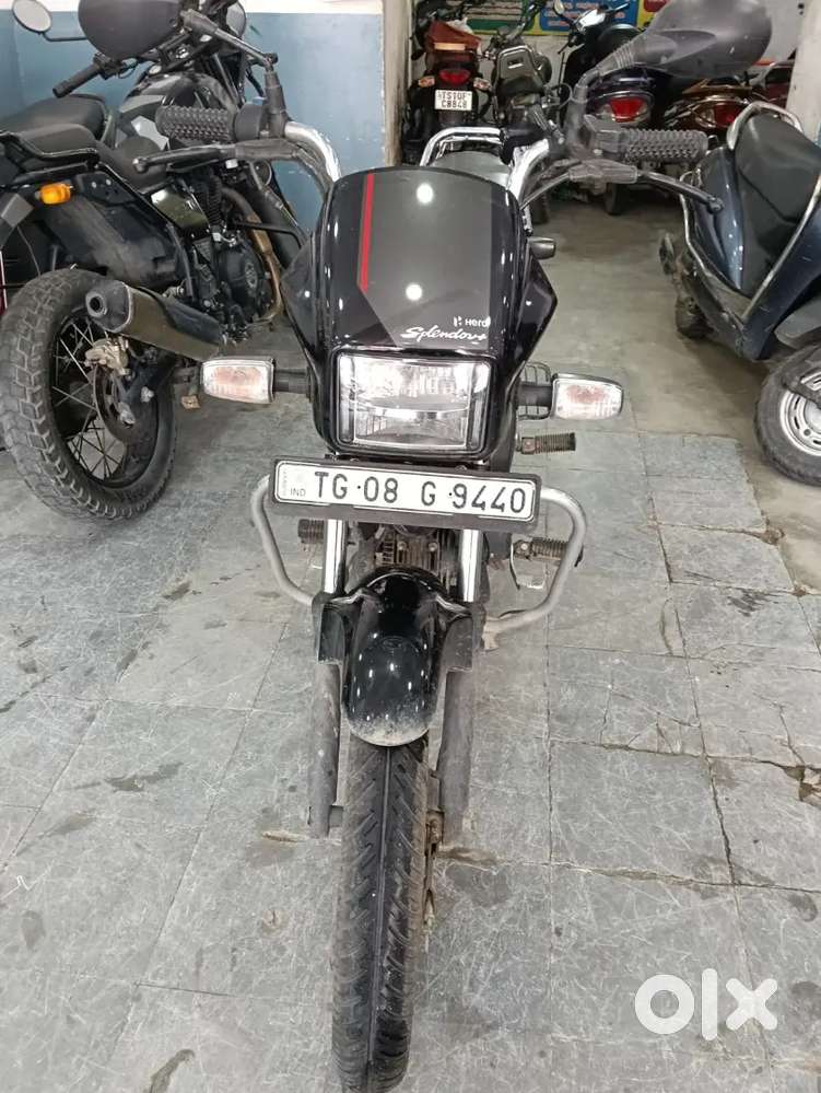 Hero splendor+  2024 model, kms only 18000