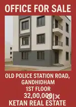 Office For Sale 1st Floor Gandhidham Old Police Station Road