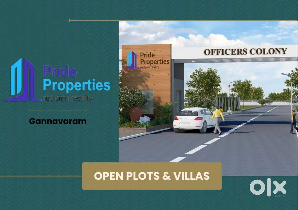 Gannavaram, CRDA plots, near HCL technologies