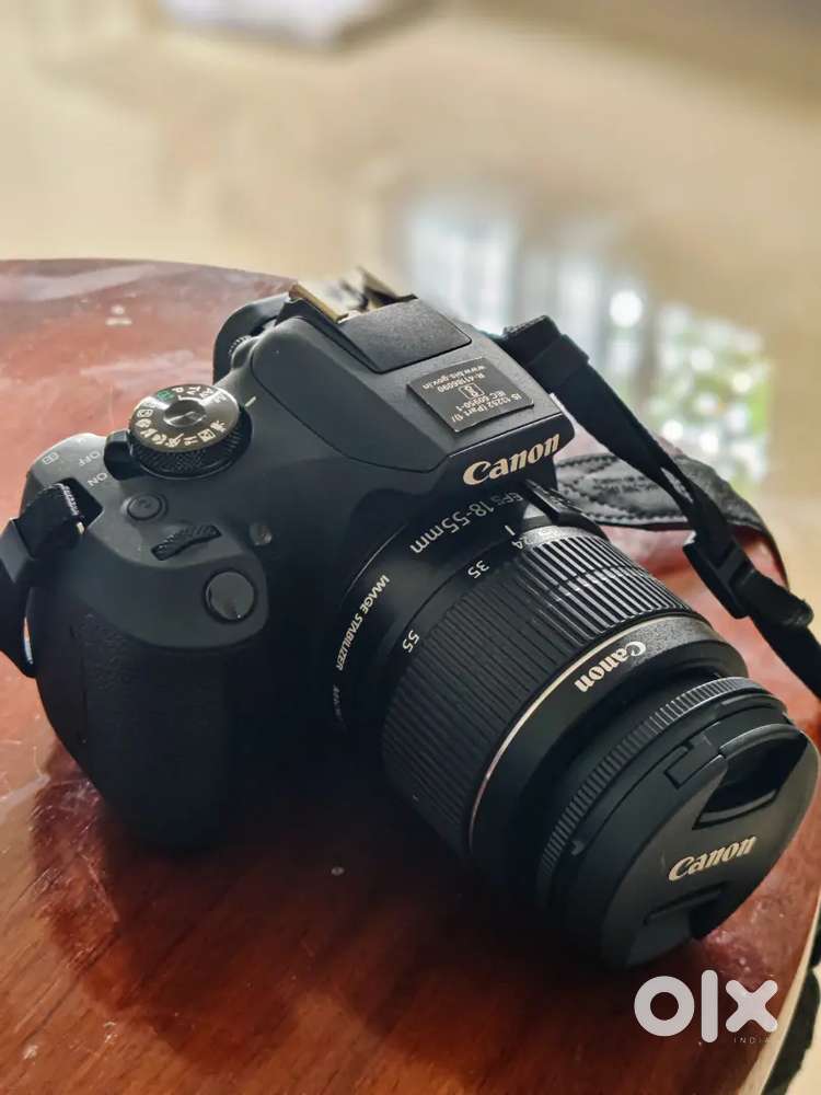Canon 1500D less used clean piece for sale.