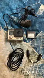 Gopro hero 4 with external mic & battery