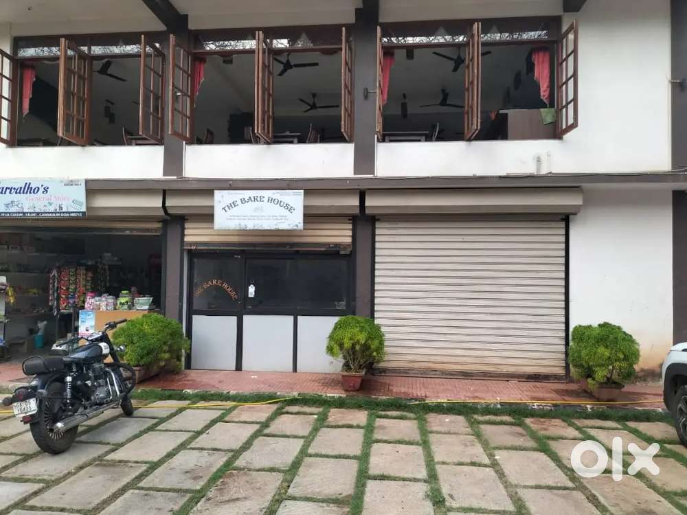 Road facing shop for rent in cansaulim south goa