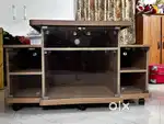 TV Unit with Glass Doors