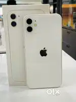 Iphone 11 128gb white colour with bill warranty