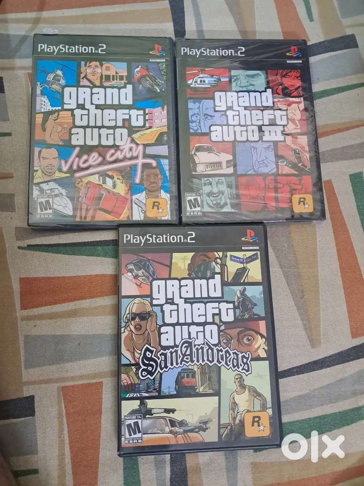 Rare seal pack ps2 cd Gta