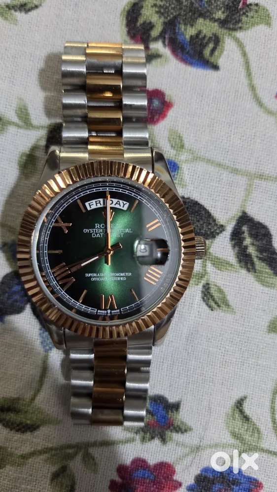 Rolex First hand manual match