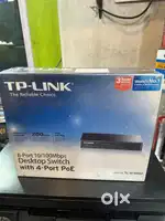 TP link Switch 8 Port and 4 Port POE