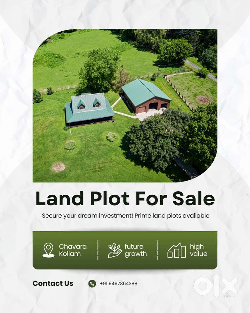 50 cents of land located near Chavara Mosque