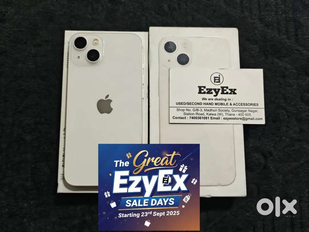 EZYEX SALE - IPhone 13 128 GB Brand New - Only 45 Days Old