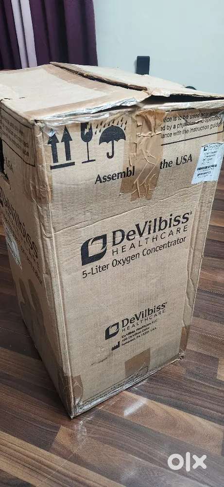 New Sealed Pack Devilbiss 5 Litre Oxygen Concentrator