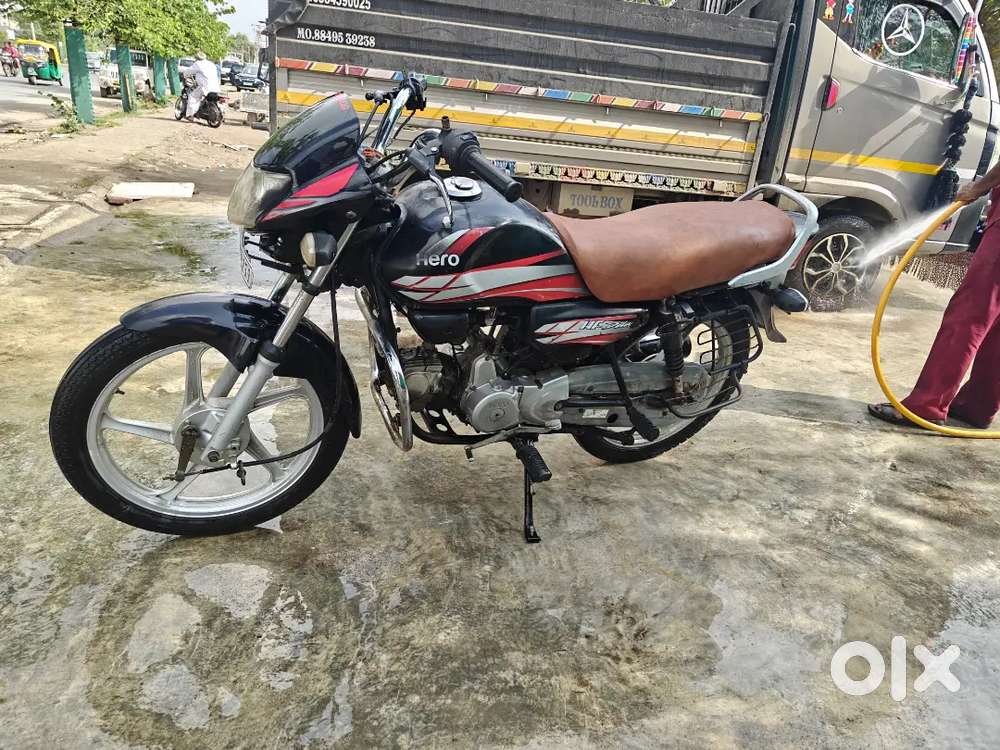 Hero hf delux self start carburettor vadu