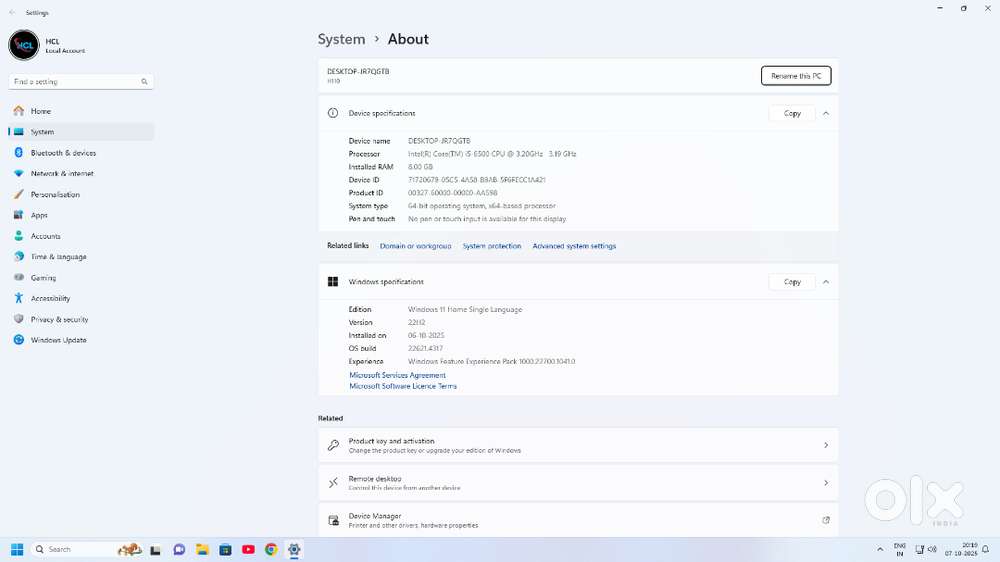 HCL CPU Only