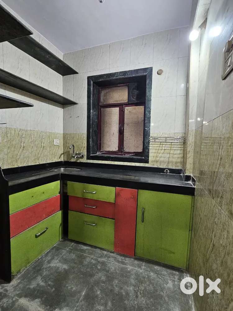 1 RK Converted 1 BHK Flat For Rent 10 minutes walking station Dombivli