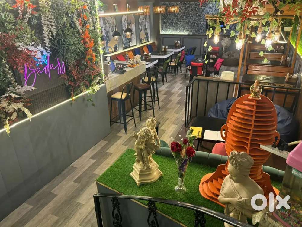 Running Cafe Restaurant For Sale With All Furniture & Amenties
