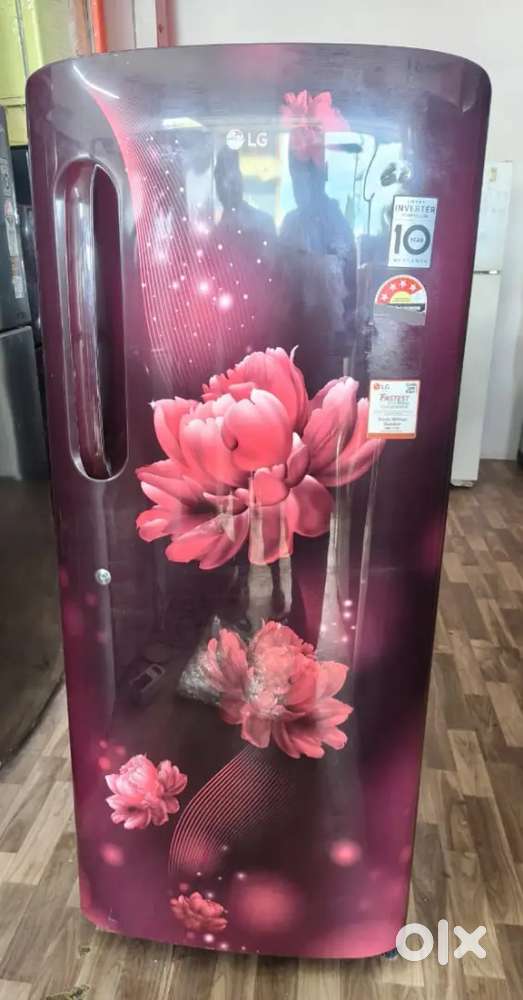 Lg single door fridge 200 liters free home delivery.