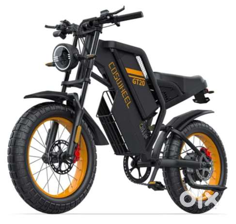 Bike Eletrica 1000w Gt20 Autonomia De Até 140km Coswheel