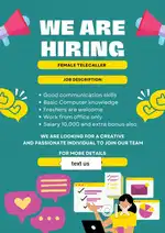 Female telecallers required