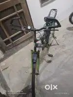 Hero ranger cycle 2 seater with career.my study is completed .