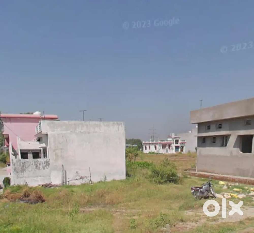 On 30 feet wide road,Front side is 100 feet and depth of plot is 60.