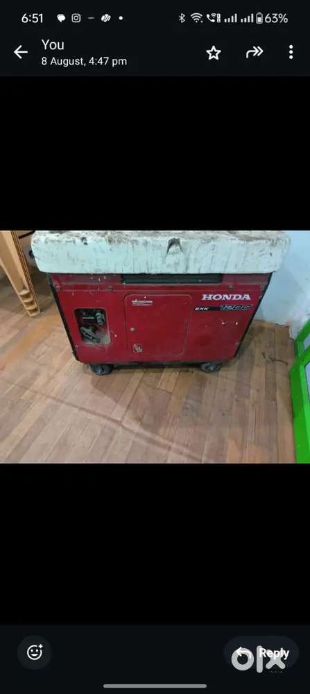 Honda generator