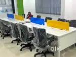 New Modular office workstation per seater size 2 feet width 3 feet len