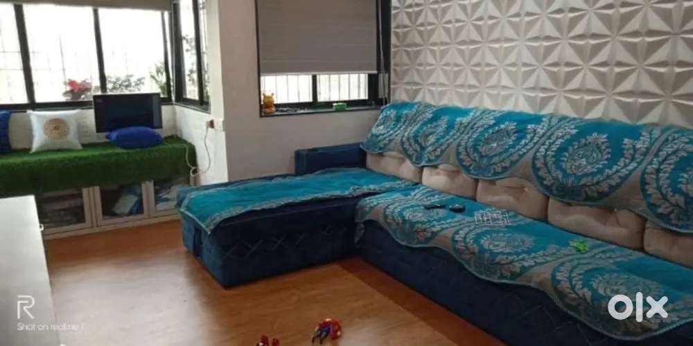 1 BHK fully furnished flat with premium covered parking