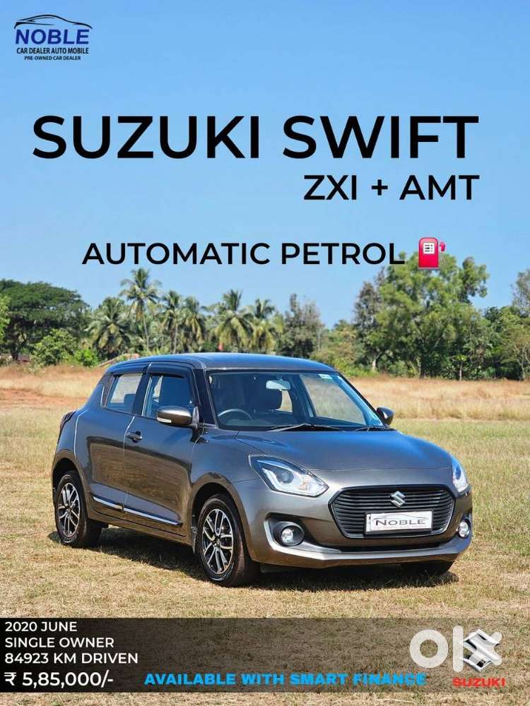 Maruti Suzuki Swift 2018 AMT ZXI, 2020, Petrol