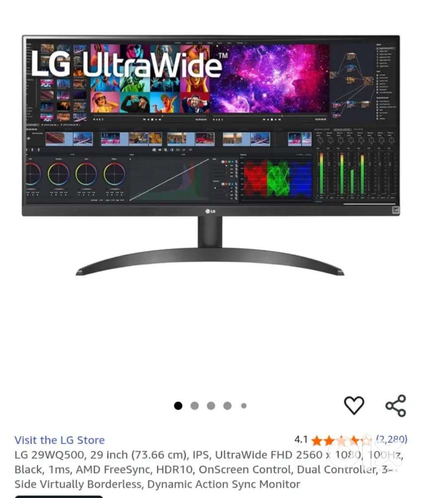 29 inch ultrawide monitor
