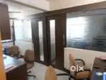 Office on rent fully furnished 2 cabin 8 seats at Ambavadi