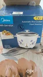 Midea Unused new 1.8Lt  Rice Cooker