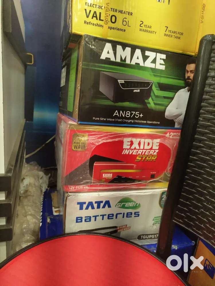 Inverter and batterys