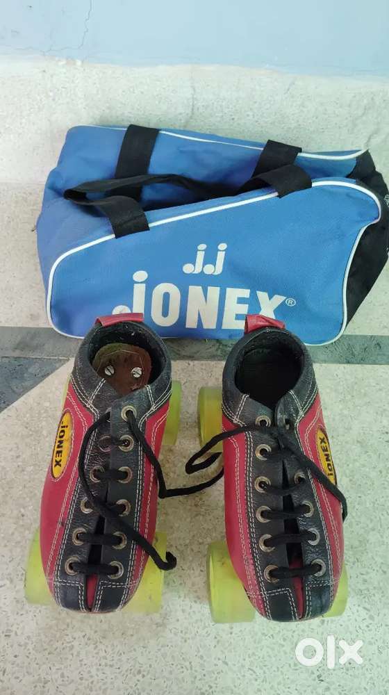 JONEX Professional Skating Shoes with Carry Bag – Good Condition