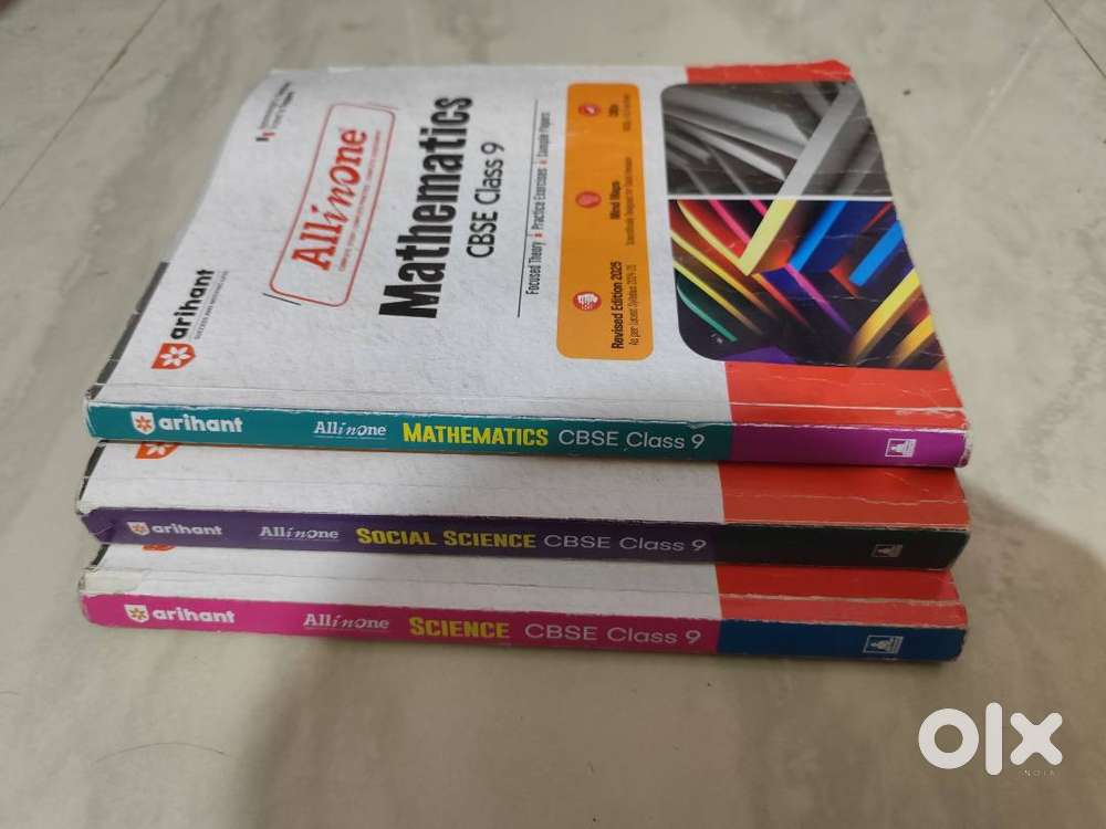 All-in-one ( Class 9th CBSE ) :- Social science, mathematics, science