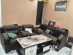 Sofa set without centre table