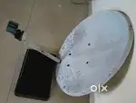 Airtel Setup Box with Dish Antenna