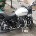 3rd owner Thunderbird 350x hsrp number plate fitted