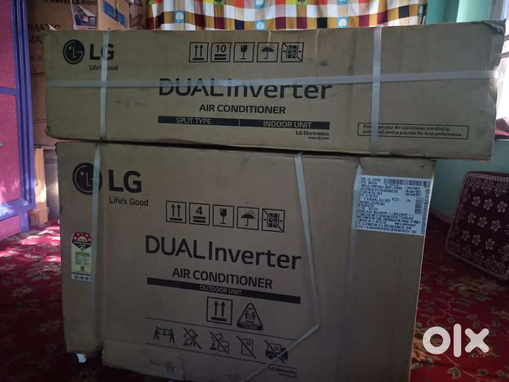 Lg Ac 1.5 Ton 5 star sealed only cooling.