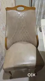 6 Leatherite Dining Chairs