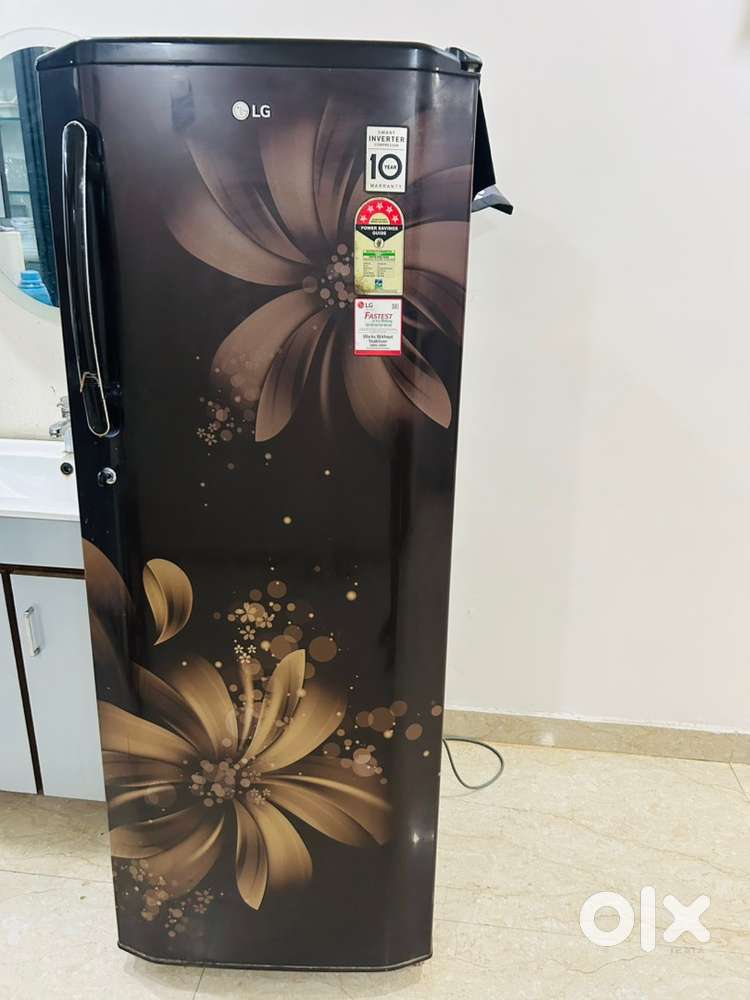 Lg Single Door Fridge -Brown Color  Energy Efficient