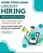Part time work ( 18 yrs-30yrs