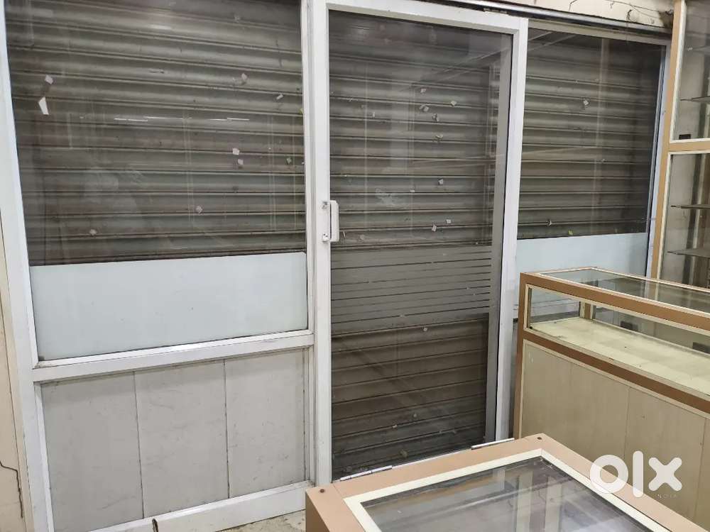 Shop furniture and sliding door