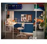 Original Ikea bunker bed with study table