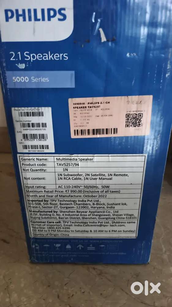 Multiple items - Speakers, etc