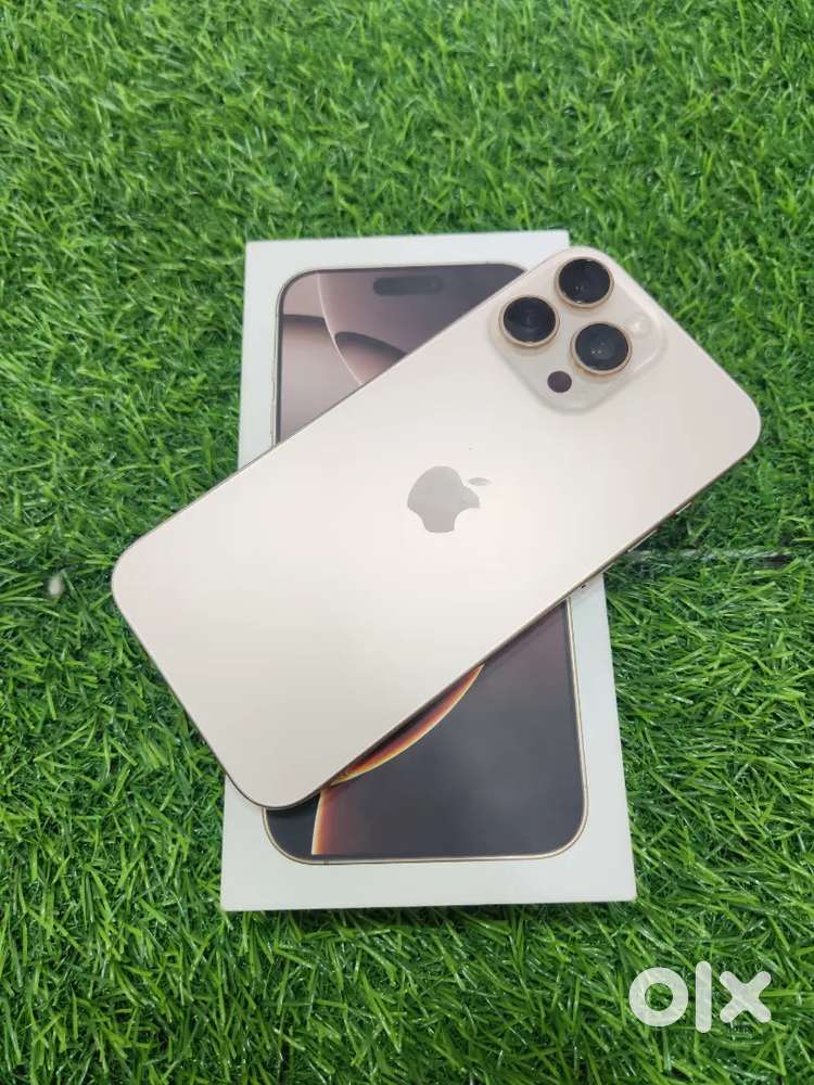 I phone 16 pro max desart Titanium 256gb brand new Condition available