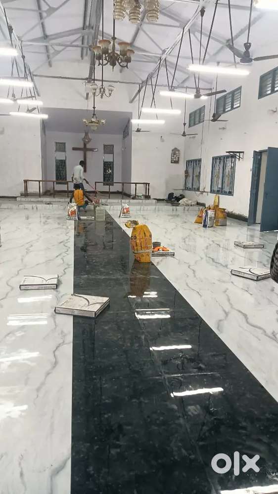 Tiles work