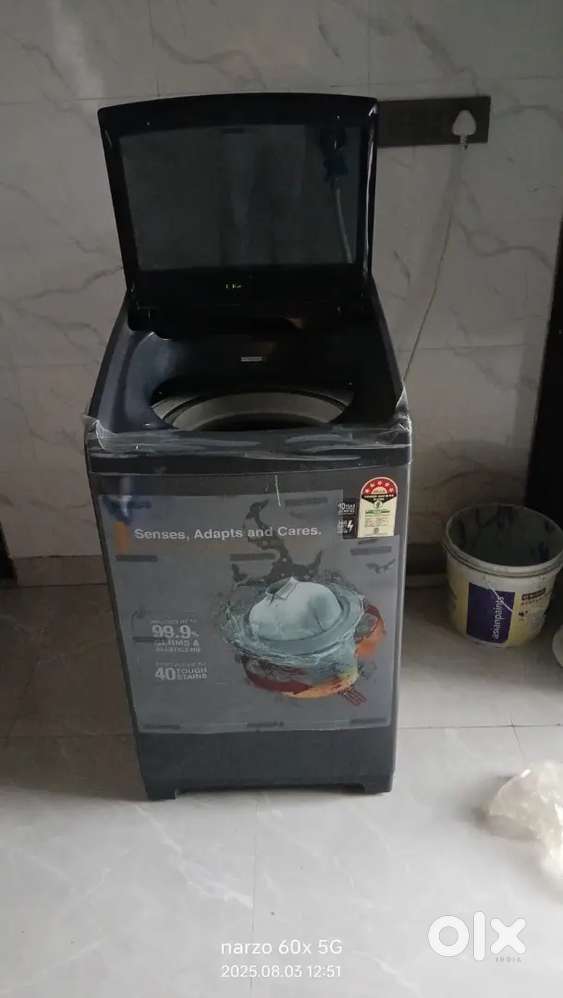 Whirlpool 8kg top load fully automatic washing machine